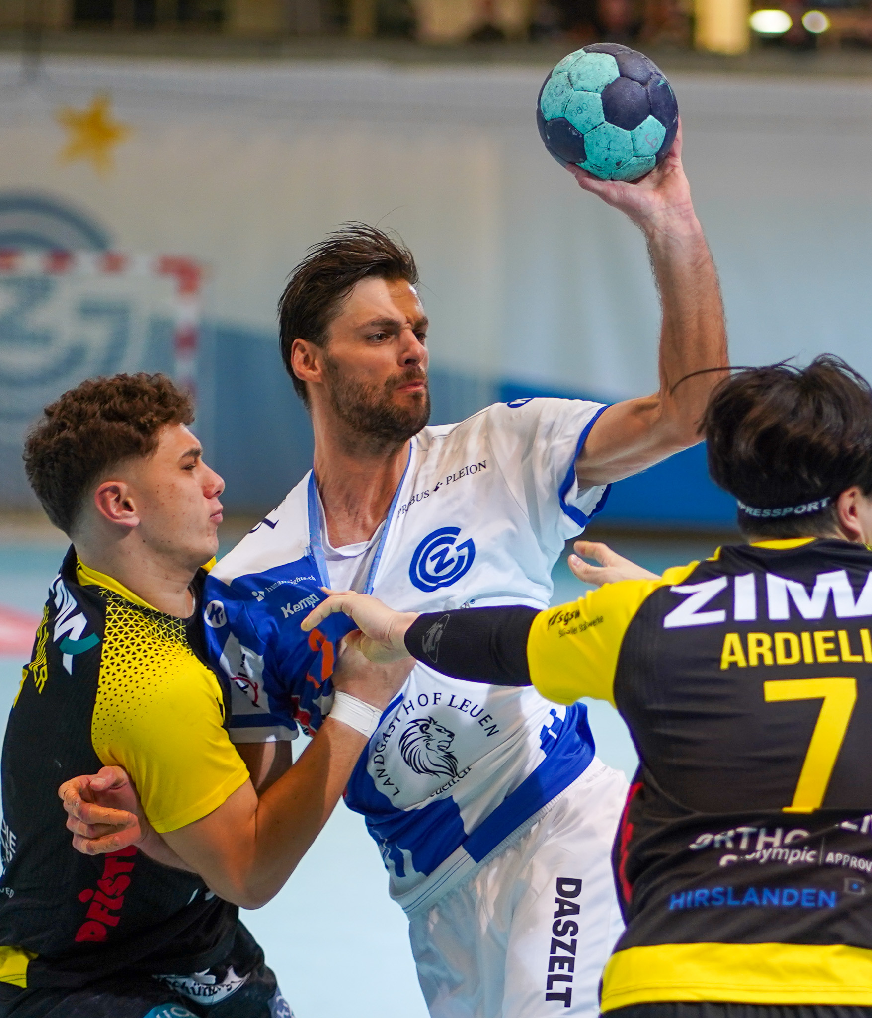 Jorn Smits, Quickline Handball League, GC Amicitia Zürich vs St.Otmar St.Gallen